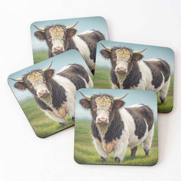 Item preview, Belted Galloway Cow designed and sold by zangess1.