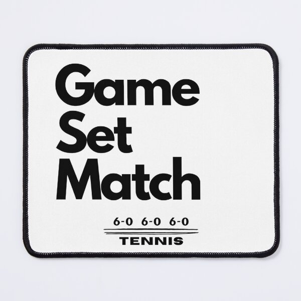 Item preview, Tennis - Game Set Match designed and sold by citmgpod.