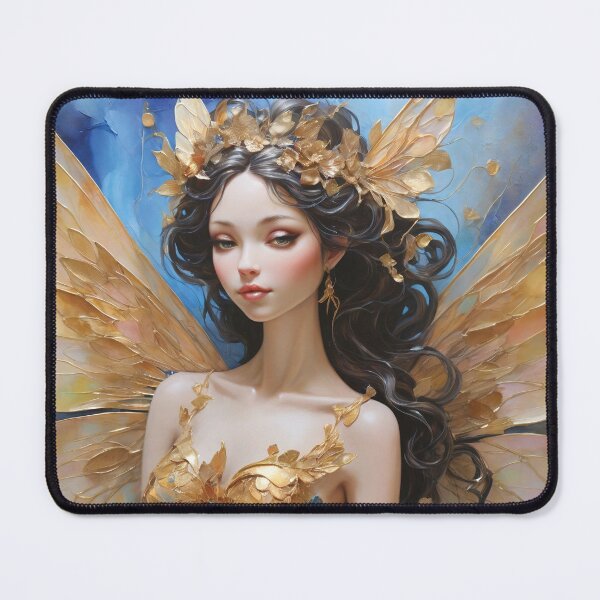 Item preview, Golden Fairy Portrait designed and sold by Ghazal-art.