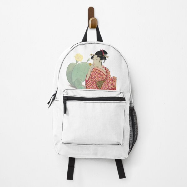 Item preview, Beautiful Japanese women in kimono with cactus designed and sold by MelissaGallery.