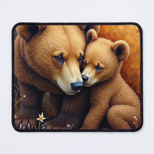 Item preview, Mama Bear and Baby Bear Cuddles designed and sold by purplesensation.
