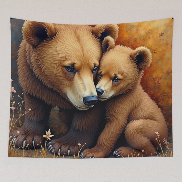 Item preview, Mama Bear and Baby Bear Cuddles designed and sold by purplesensation.