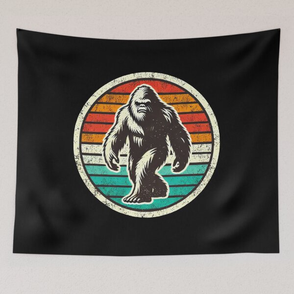 Item preview, Vintage Yeti at Sunset designed and sold by Blink Art Studio.