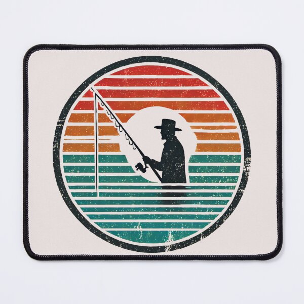 Item preview, Vintage Fisherman at Sunset designed and sold by Blink Art Studio.