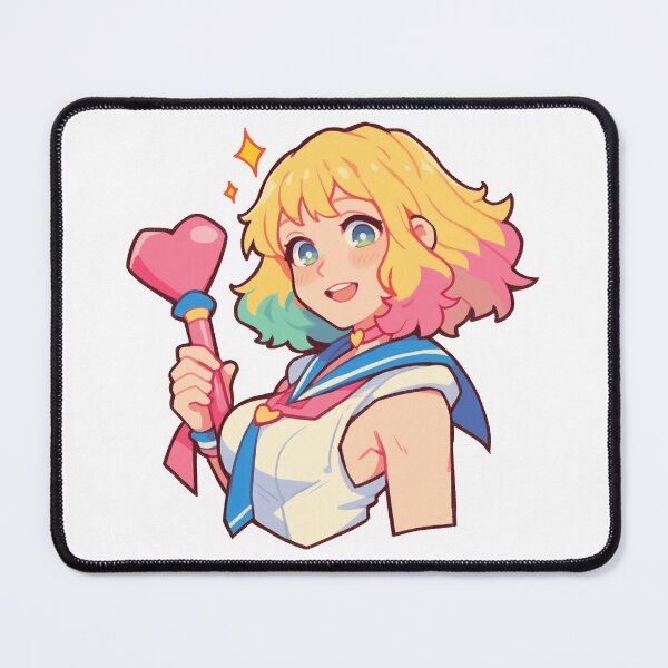 Item preview, Magical Girl with Heart Wand designed and sold by Myndari.