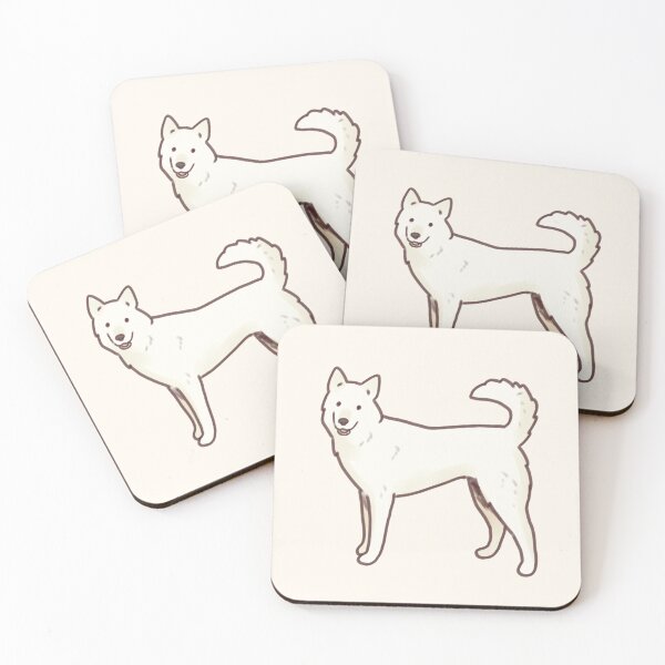 Item preview, White Jindo dog  designed and sold by Artofmayara.
