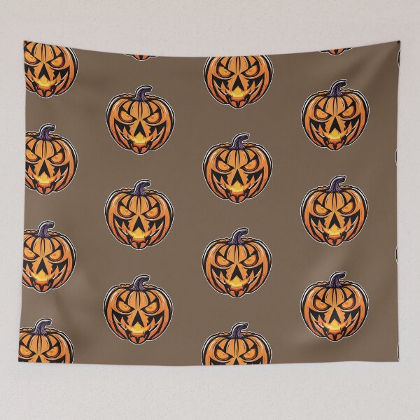 Item preview, Glowing Pumpkin Eyes Logo, pumpkin, logo, funny, gifts,  designed and sold by Ewelina  Niemiec.