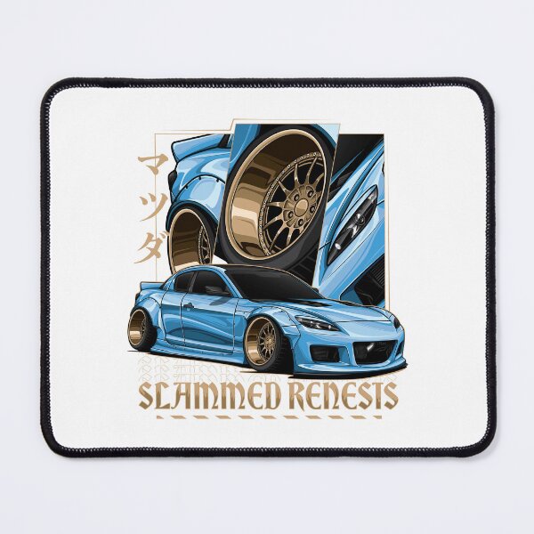 Item preview, RX8 Slammed Renesis (Blue) designed and sold by pjrstudio.