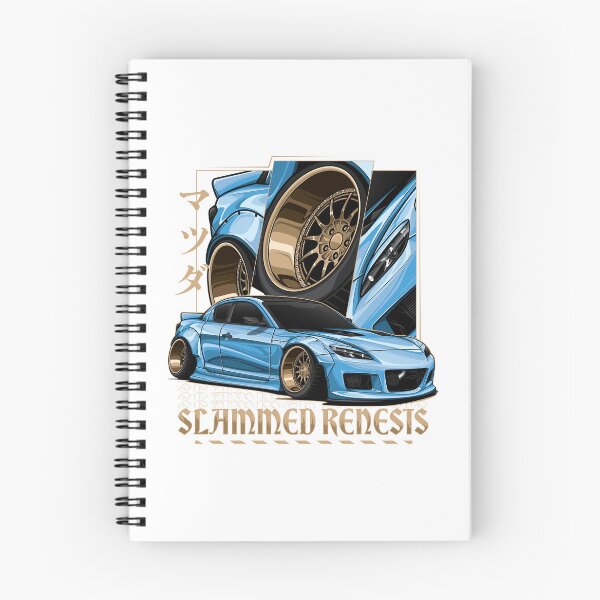 Item preview, RX8 Slammed Renesis (Blue) designed and sold by pjrstudio.