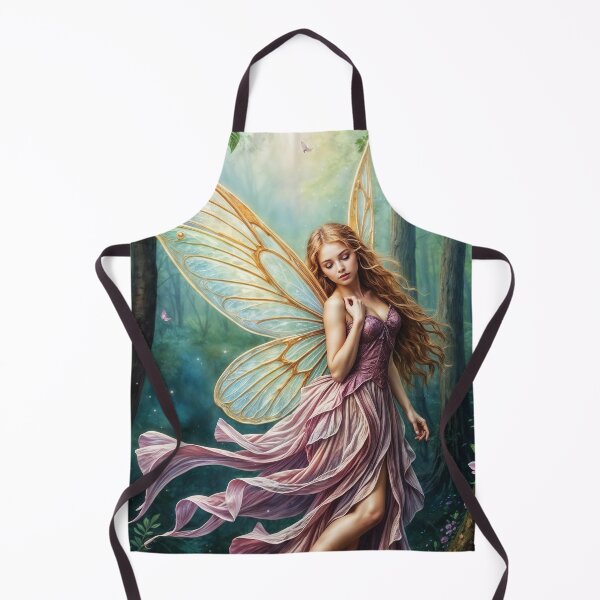 Item preview, Beautiful Fairy in the Enchanted Forest designed and sold by Ghazal-art.