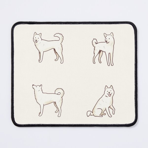 Item preview, White Korean Jindo pack  designed and sold by Artofmayara.