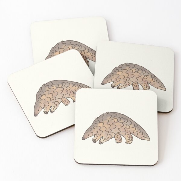 Item preview, cute pangolins  designed and sold by Artofmayara.