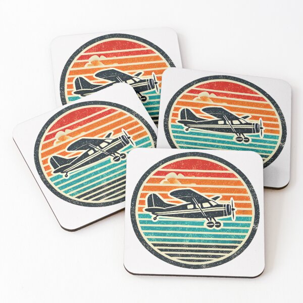 Item preview, Vintage Passenger Plane at Sunset designed and sold by Blink Art Studio.