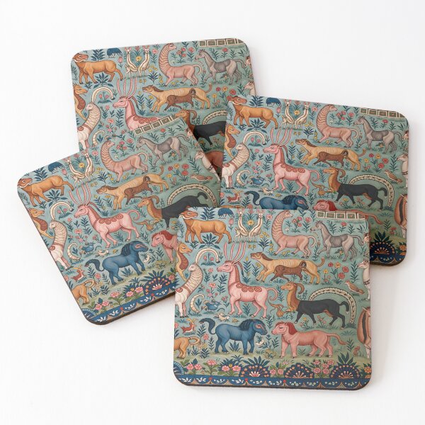 Item preview, Whimsical Beastly Animals designed and sold by meggydesigns.