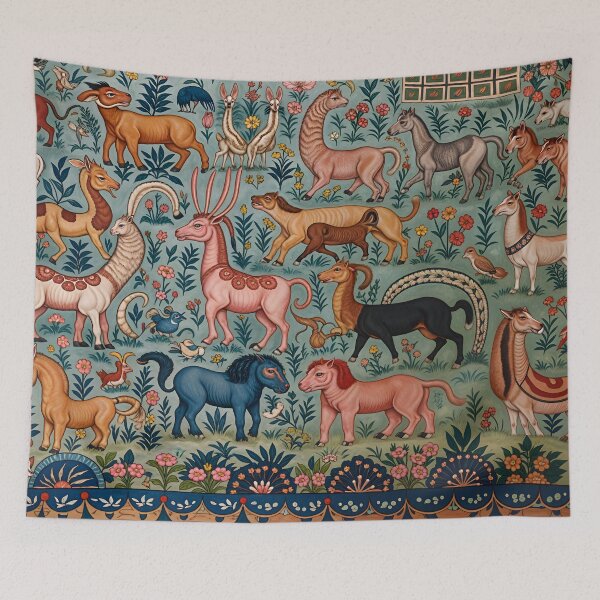 Item preview, Whimsical Beastly Animals designed and sold by meggydesigns.