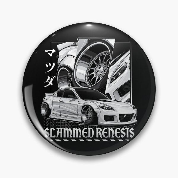 Item preview, RX8 Slammed Renesis (White) designed and sold by pjrstudio.