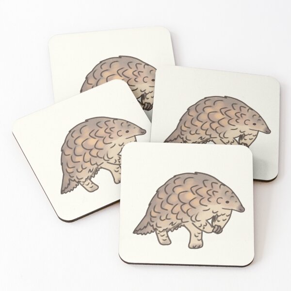 Item preview, cute pangolins   designed and sold by Artofmayara.
