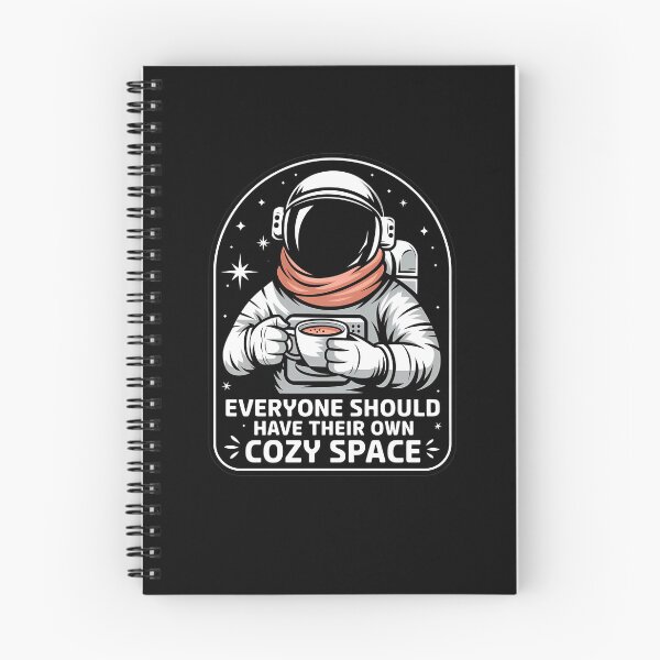 Item preview, Space Astronaut with Coffee Cozy Space Inspirational Design designed and sold by BNCH44.