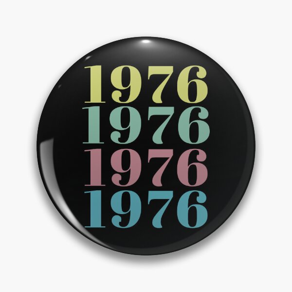 Artikelvorschau, 1976 Geburtstagsjahr Wiederholungsdesign entworfen und verkauft von Jeallan Designs.