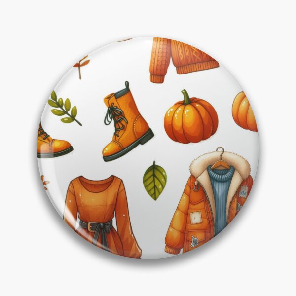 Item preview, Autumn Cozy Fashion Stickers | Pumpkin Spice Sweaters & Fall Boots designed and sold by FlowerMyLove.