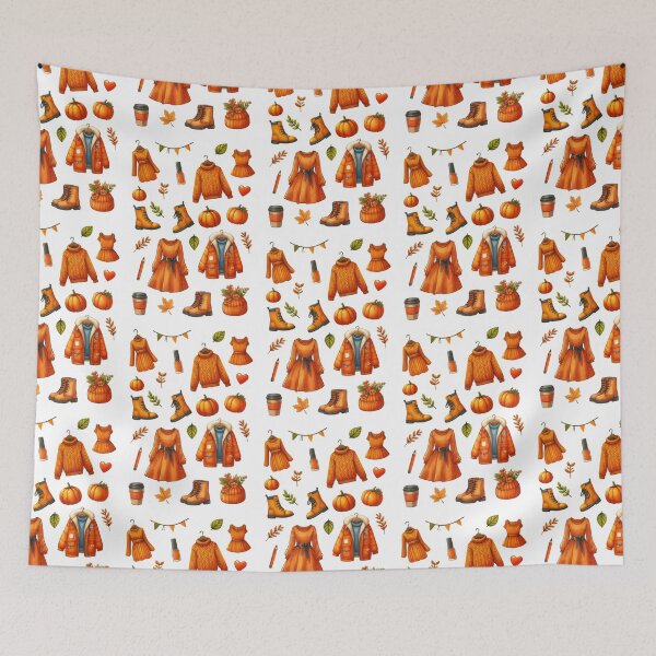 Item preview, Autumn Cozy Fashion Stickers | Pumpkin Spice Sweaters & Fall Boots designed and sold by FlowerMyLove.