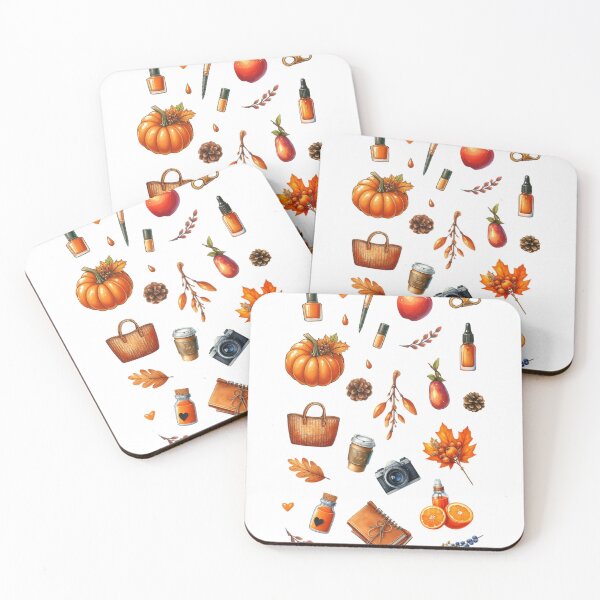 Item preview, Autumn Essentials Stickers | Cozy Fall Accessories & Nature of Autumn Cozy Fashion Stickers | Pumpkin Spice Sweaters & Fall Boots designed and sold by FlowerMyLove.