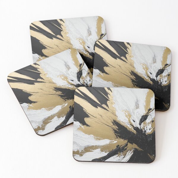 Item preview, Abstract Gold And Black designed and sold by Patricks-Art.