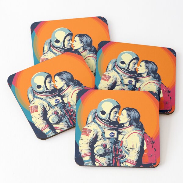 Item preview, Cosmic Love, Girls in Love designed and sold by ArtPixelHaven.