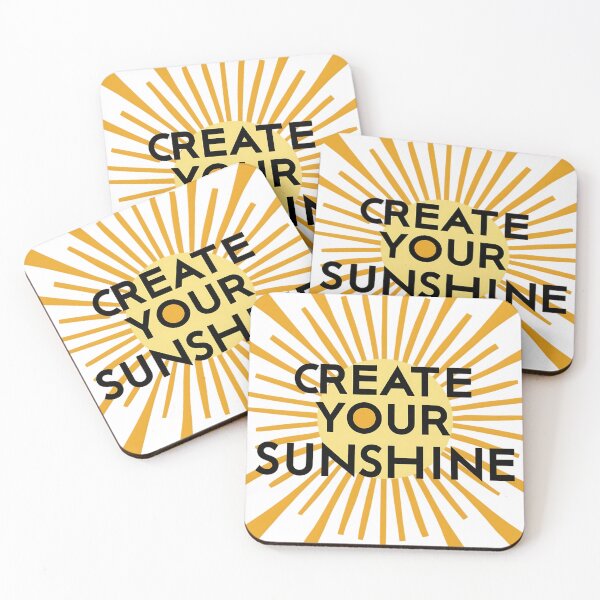Item preview, Create Your Sunshine - Motivational T-Shirt designed and sold by fashionsicon.