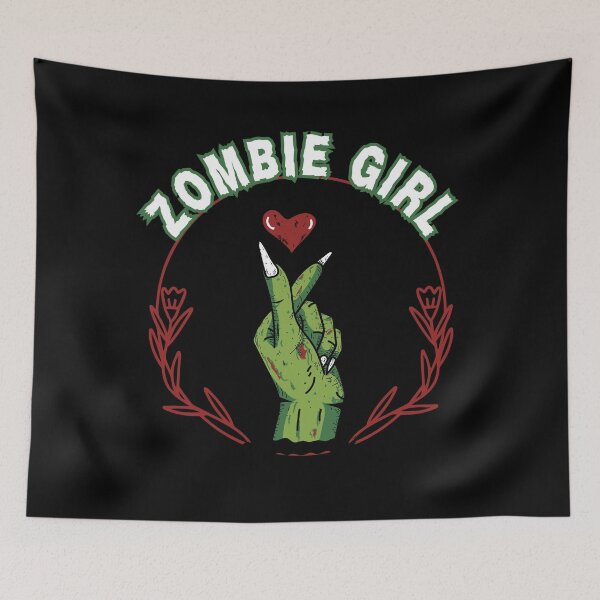 Item preview,  ADRIANNE LENKER-ZOMBIE GIRL-ZOMBIE HAND-HEART- MOON designed and sold by larissa-myrie.