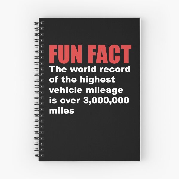 Item preview, fun fact vehicle mileage world record designed and sold by Dagrell.