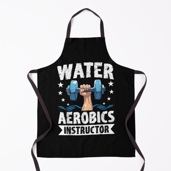 Item preview, water aerobics instructor  designed and sold by AddlPoolart.