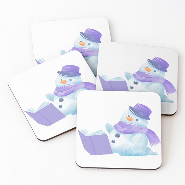 Item preview, Reading Snowman designed and sold by somethingwishes.