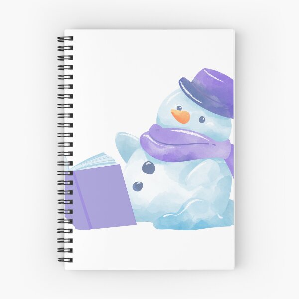 Item preview, Reading Snowman designed and sold by somethingwishes.