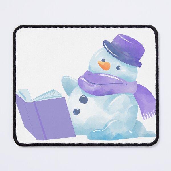 Item preview, Reading Snowman designed and sold by somethingwishes.