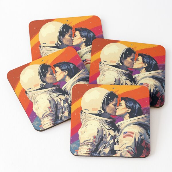 Item preview, Cosmic Love, Girls in Love designed and sold by ArtPixelHaven.
