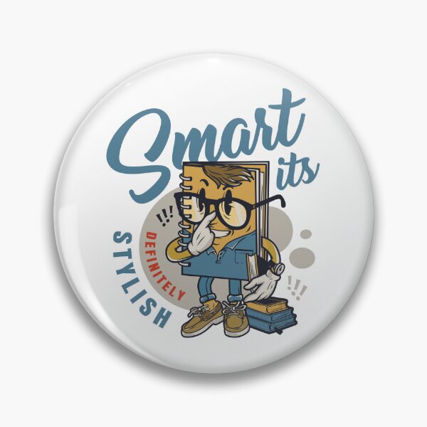 Item preview, Smart It's Definitely Stylish - Funny Book Character Design designed and sold by Mehmet Hanifi Ekşi.