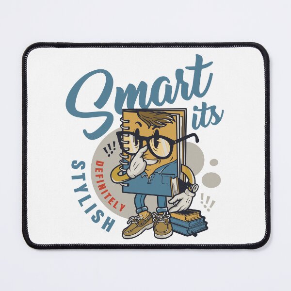 Item preview, Smart It's Definitely Stylish - Funny Book Character Design designed and sold by Mehmet Hanifi Ekşi.