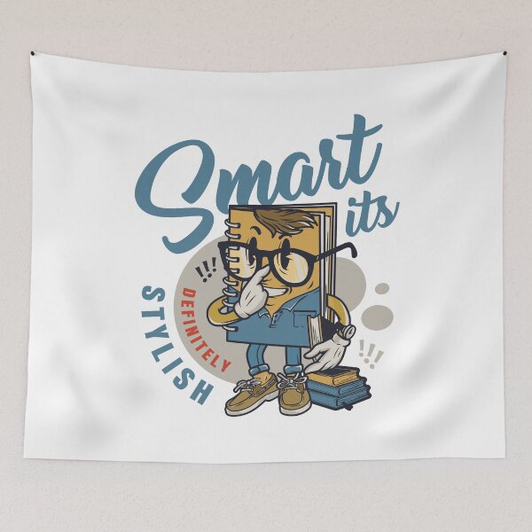 Item preview, Smart It's Definitely Stylish - Funny Book Character Design designed and sold by Mehmet Hanifi Ekşi.