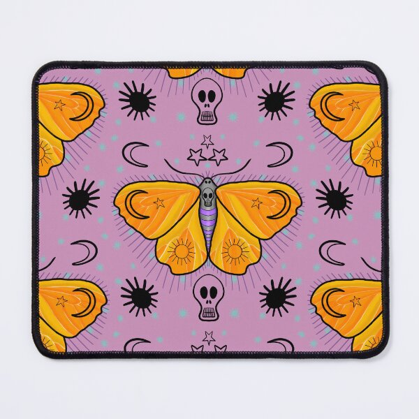 Item preview, Skull Moth_pale purple designed and sold by NeonEye-Designs.
