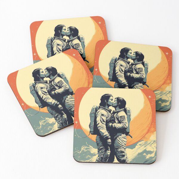 Item preview, Cosmic Love, Girls in Love designed and sold by ArtPixelHaven.