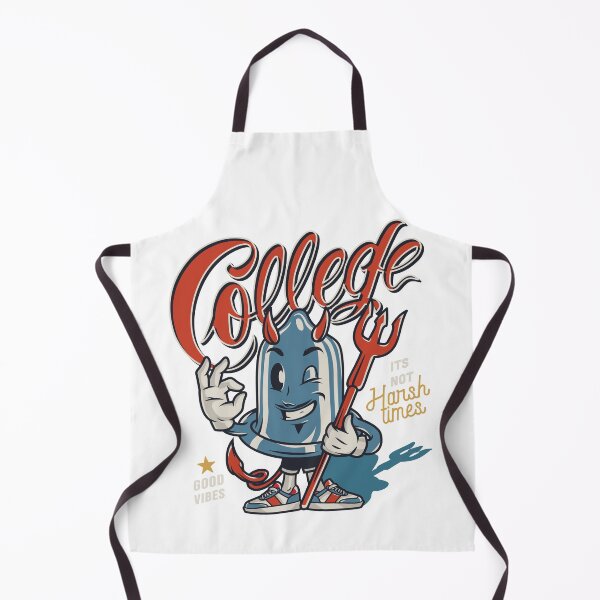 Item preview, College - Good Vibes Devil Character Design designed and sold by Mehmet Hanifi Ekşi.