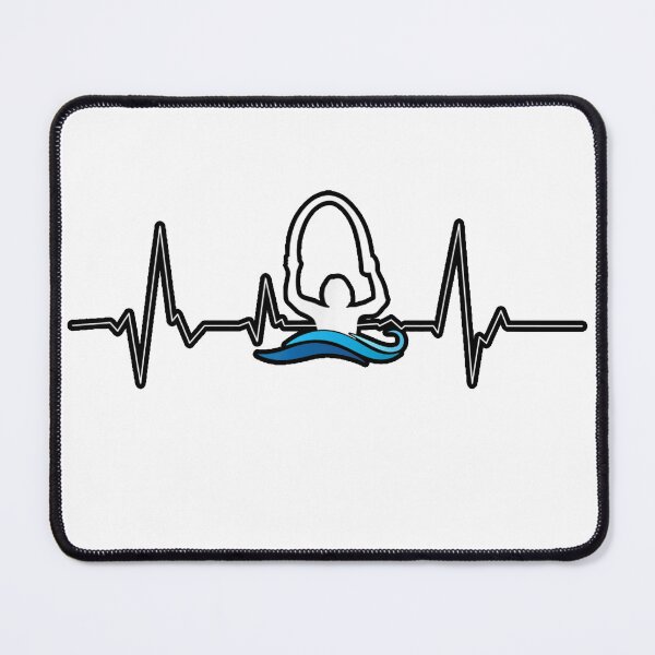 Item preview,  Funny water Aerobics Heartbeat designed and sold by AddlPoolart.
