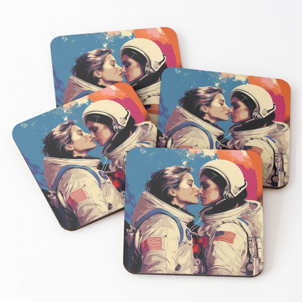 Item preview, Cosmic Love, Girls in Love designed and sold by ArtPixelHaven.