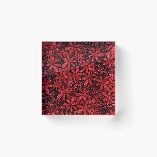 Item preview, Flowers at dusk, Red version designed and sold by Alex  Blud.