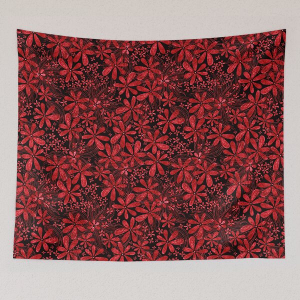 Item preview, Flowers at dusk, Red version designed and sold by Alex  Blud.