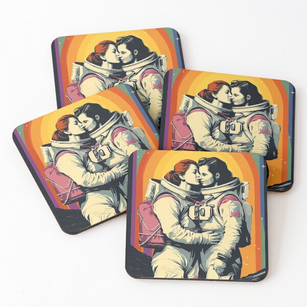 Item preview, Cosmic Love, Girls in Love designed and sold by ArtPixelHaven.