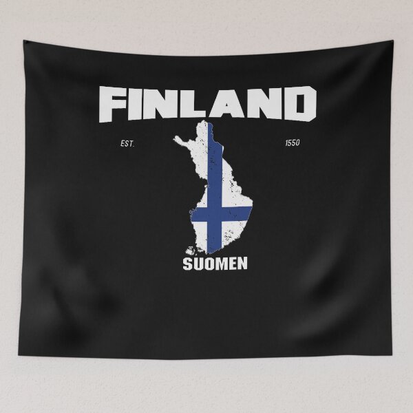 Item preview, Finnish Flag, Finland Map, Finn National Day designed and sold by Flag Outfit.