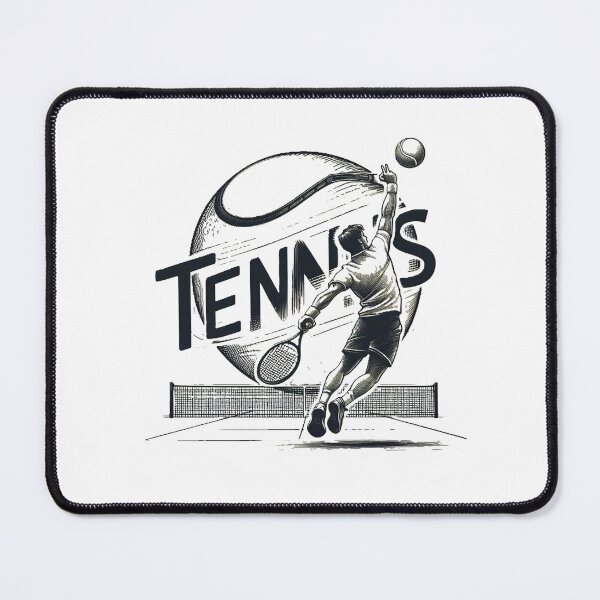 Item preview, Tennis - Tennis player serving designed and sold by citmgpod.