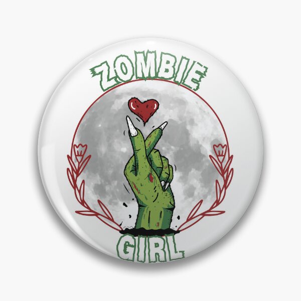 Item preview, ADRIANNE LENKER, ZOMBIE GIRL, ZOMBIE HAND WITH HEART MOON designed and sold by larissa-myrie.